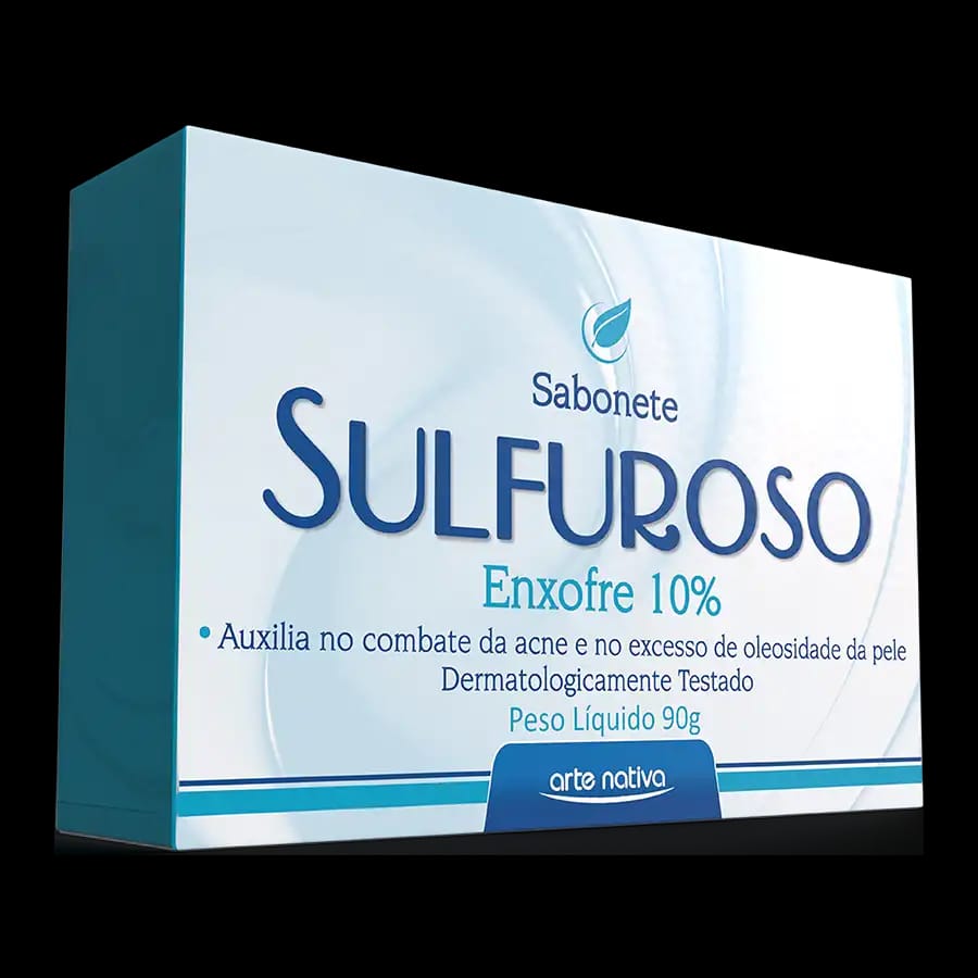 SABONETE SULFUROSO 90GR ARTE NATIVA