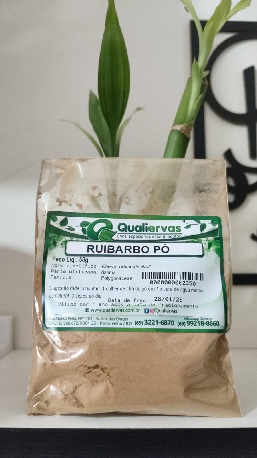 RUIBARBO PO 50GR QUALIERVAS