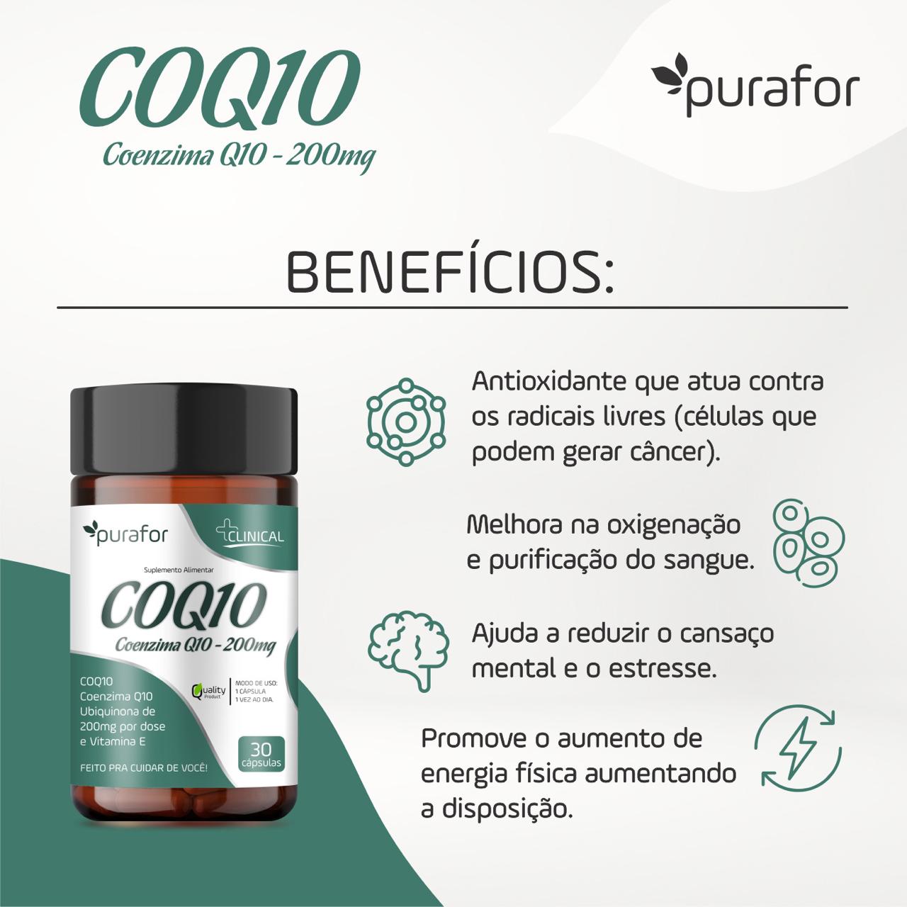 COENZIMA Q10 COM VITAMINA E 30CAPS REATIVA 