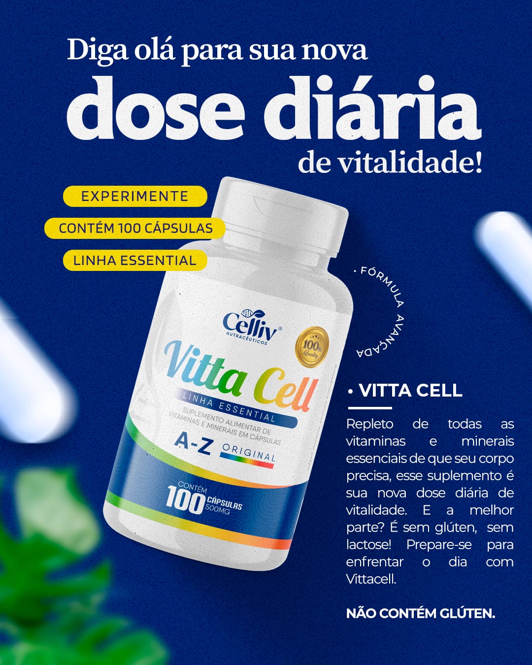 VITAMINA A Z 100CAPS CELLIV