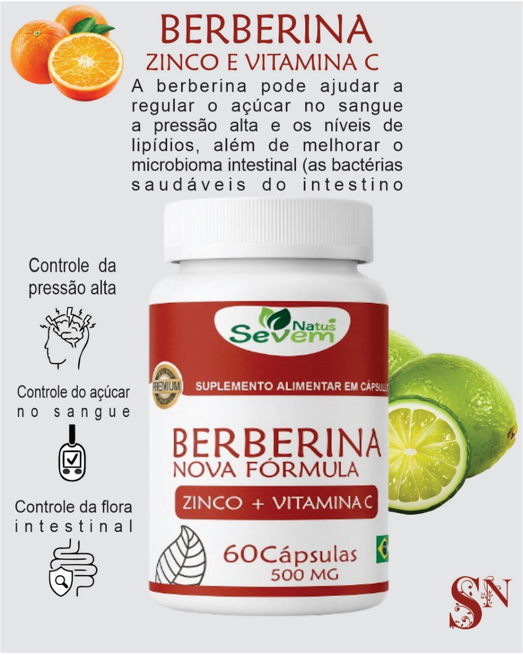 BERBERINA 60 CAPS
