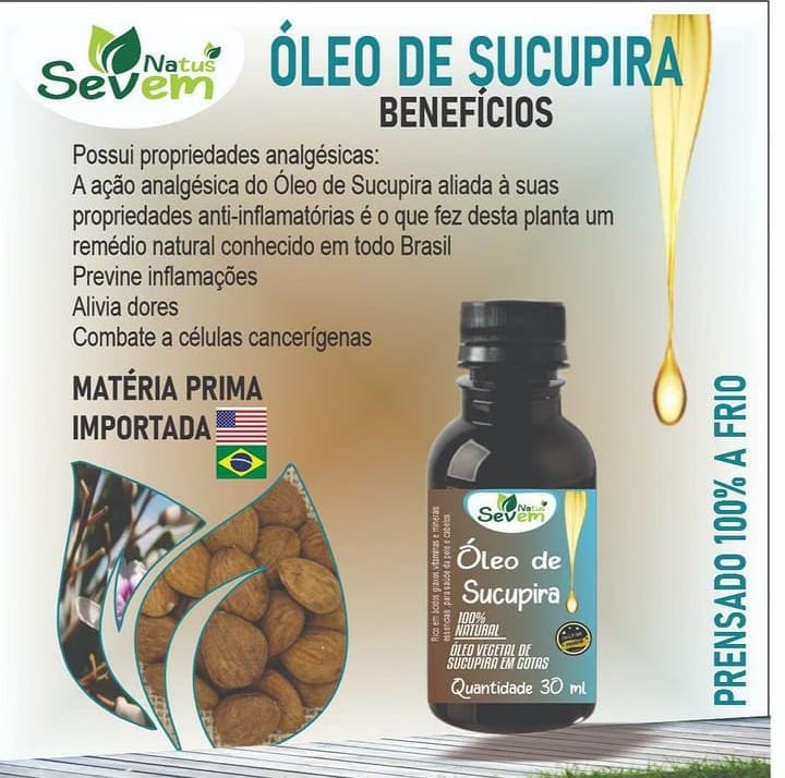 OLEO DE SUCUPIRA 30ML