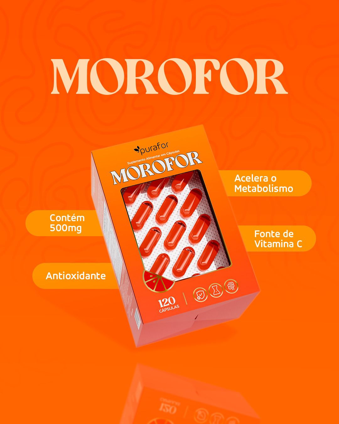 MOROFOR 120CAPS BLISTER