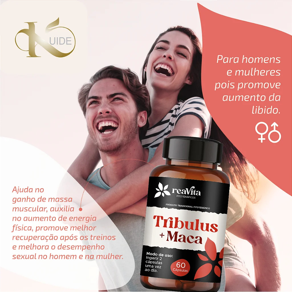 TRIBULLUS COM MACA 60CPS REAVITA