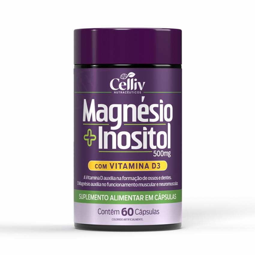 MAGNESIO + INOSITOL 60 CAPS CELLIV