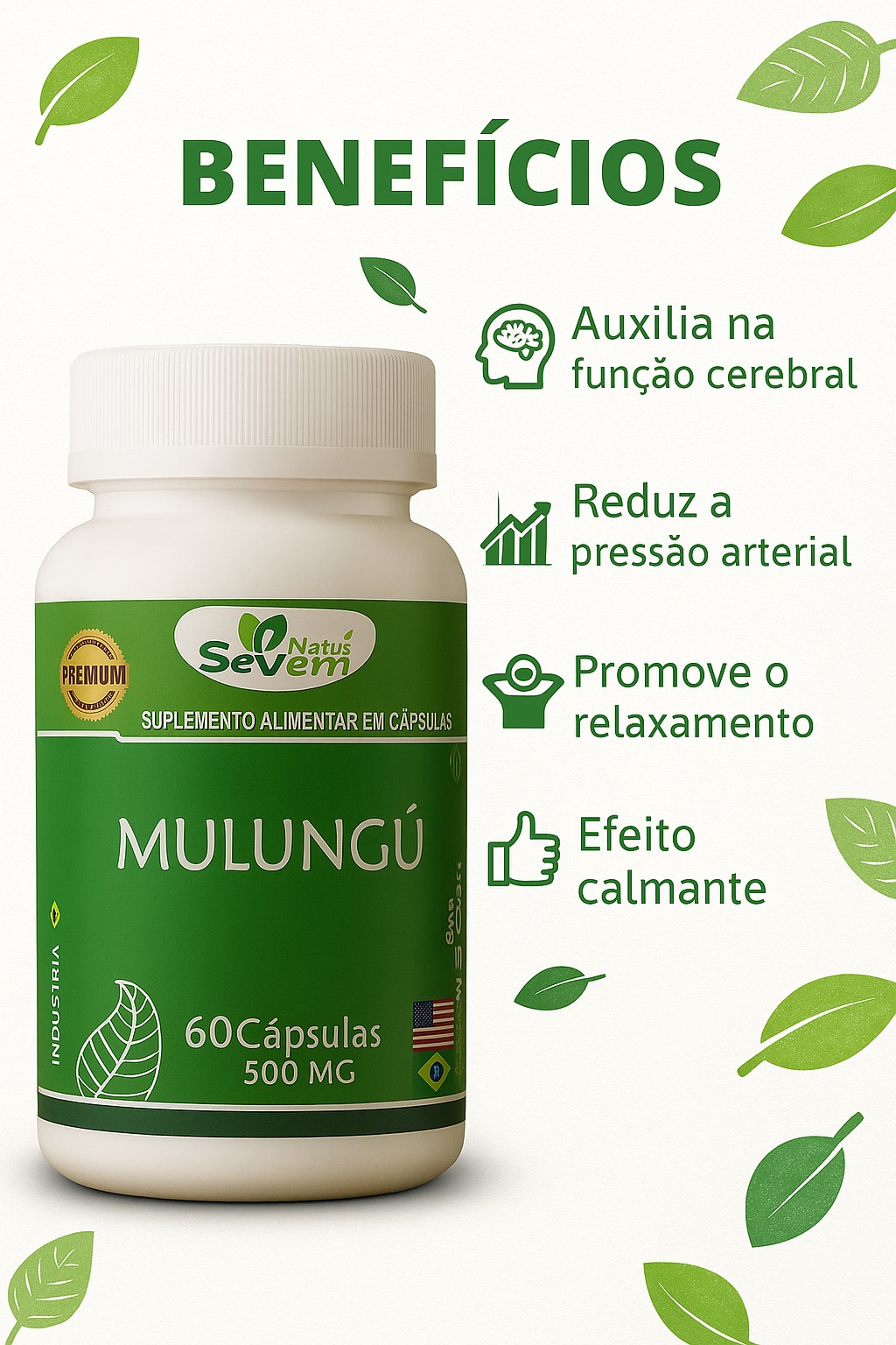MULUNGU 60 CAPS RN