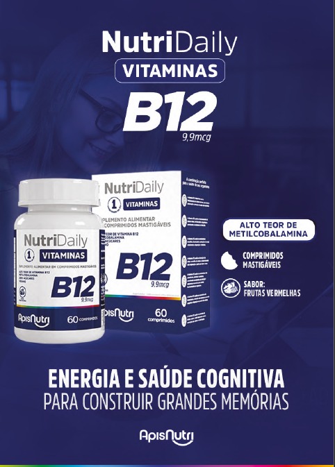NUTRIDAILY B12 METILCOBALAMINA 60 COMP