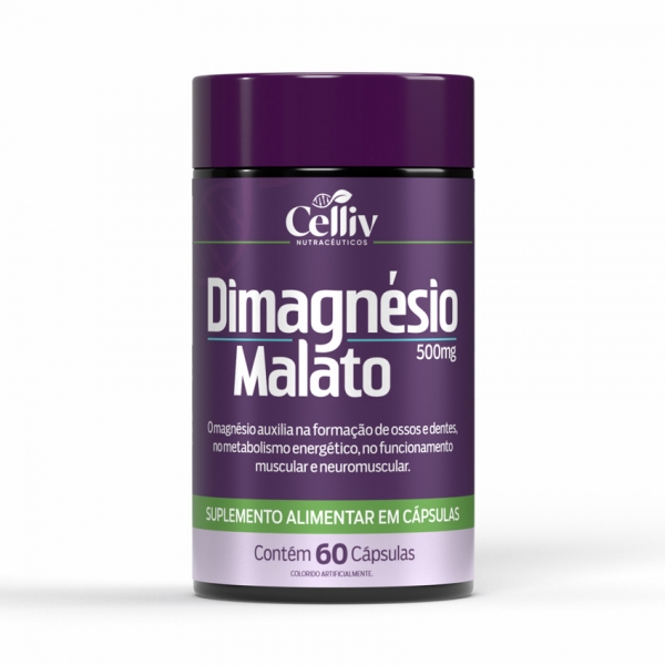 DIMAGNESIO MALATO 60 CAPS CELIV